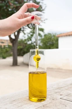 Cristina Oria Accesorios De Mesa^Aceitera De Vidrio Soplado Con Dosificador