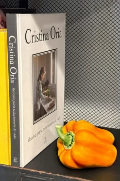 Cristina Oria Piezas Decorativas^Adorno Diseño Pimiento Amarillo