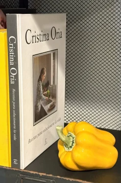 Cristina Oria Piezas Decorativas^Adorno Diseño Pimiento Amarillo