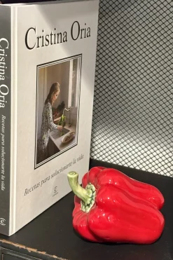 Cristina Oria Piezas Decorativas^Adorno Diseño Pimiento Rojo