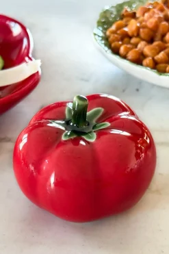 Cristina Oria Piezas Decorativas^Adorno Diseño Tomate Rojo