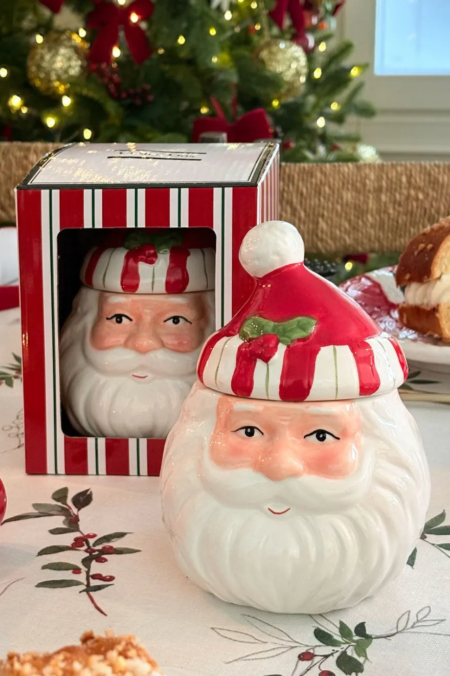 Cristina Oria Accesorios De Mesa^Azucarero Con Diseño De Papá Noel