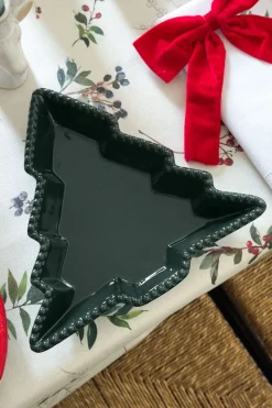 Cristina Oria Bandejas^Bandeja Con Diseño De Árbol Verde Grande