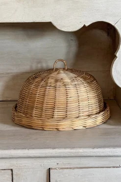 Cristina Oria Bandejas^Bandeja Con Tapa De Ratán Natural