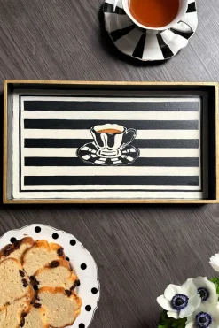 Cristina Oria Bandejas^Bandeja Decorativa Pintada a Mano con Diseño CO