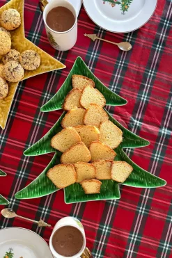 Cristina Oria Bandejas^Bandeja Diseño Árbol Verde