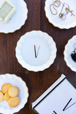 Cristina Oria Menaje Iniciales|Bandejas^Bandejas Con Borde Ondulado Iniciales