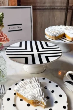 Cristina Oria Accesorios De Mesa^Base De Tarta Geométrica