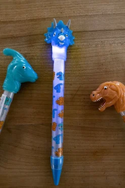 Cristina Oria Minichef^Bolígrafo Dinosaurio Luminoso