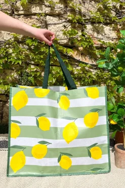 Cristina Oria Picnic|Bolsos, Bolsas Y Neceseres^Bolsa De La Compra Limones
