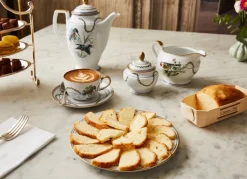 Cristina Oria Cajas Y Bolsas Gourmet|Cajas Y Bolsas Gourmet^Bolsa Dulce con Tetera Puntos CO & Taza y Plato CO