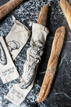 Cristina Oria Cestas Y Bolsas De Pan^Bolsa Para Baguette