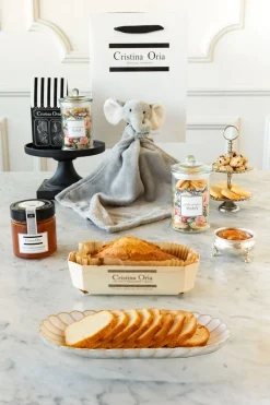 Cristina Oria Cajas Y Bolsas Gourmet|Cajas Y Bolsas Gourmet^Bolsa Recién Mamá Todo Dulce & Doudou Elefante CO