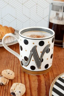 Cristina Oria Menaje Iniciales|Tazas Y Teteras^Bolsa Taza Iniciales & Bizcocho