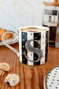 Cristina Oria Menaje Iniciales|Tazas Y Teteras^Bolsa Taza Iniciales & Bizcocho