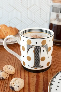 Cristina Oria Menaje Iniciales|Tazas Y Teteras^Bolsa Taza Iniciales & Bizcocho