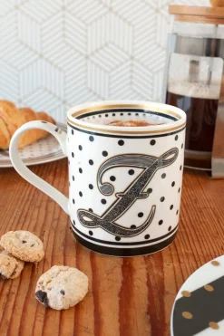 Cristina Oria Menaje Iniciales|Tazas Y Teteras^Bolsa Taza Iniciales & Bizcocho