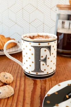 Cristina Oria Menaje Iniciales|Tazas Y Teteras^Bolsa Taza Iniciales & Bizcocho