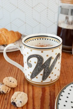 Cristina Oria Menaje Iniciales|Tazas Y Teteras^Bolsa Taza Iniciales & Galletas Sin Gluten