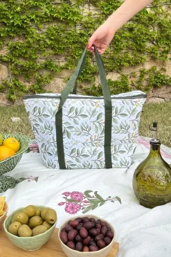 Cristina Oria Picnic|Para Llevar^Bolsa Térmica Con Diseño De Hojas