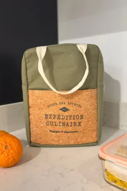 Cristina Oria Bolsos, Bolsas Y Neceseres|Para Llevar^Bolsa Térmica Con Efecto Corcho