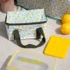Cristina Oria Picnic|Bolsos, Bolsas Y Neceseres^Bolsa Térmica Con Hielo Y Fiambrera Limones