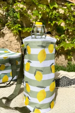 Cristina Oria Picnic|Bolsos, Bolsas Y Neceseres^Bolsa Térmica Para Botellas Limones