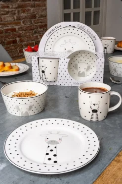 Cristina Oria Minichef^Bolsa Vajilla & Cubiertos Co Infantiles Animales