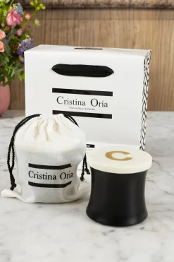 Cristina Oria Menaje Iniciales|Velas^Bolsa Vela Mármol Iniciales
