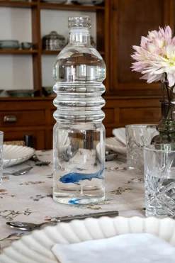 Cristina Oria Jarras Y Botellas^Botella De Cristal Con Figura Tiburón