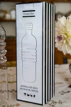 Cristina Oria Jarras Y Botellas^Botella De Cristal Con Figura Pato