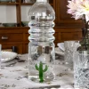 Cristina Oria Jarras Y Botellas^Botella De Cristal Con Figura Cactus