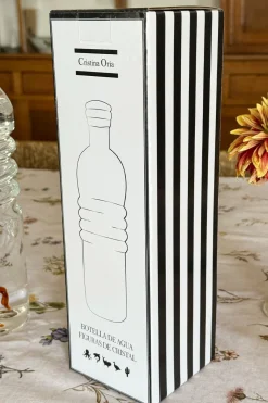 Cristina Oria Jarras Y Botellas^Botella De Cristal Con Figura Pulpo