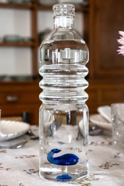 Cristina Oria Jarras Y Botellas^Botella De Cristal Con Figura Ballena