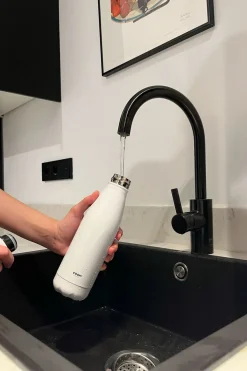 Cristina Oria Para Llevar|Jarras Y Botellas^Botella Térmica Con Doble Pared Blanca