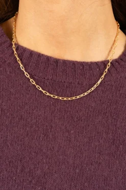 Cristina Oria Joyas Co|Joyas Co^Cadena Dorada De Eslabones