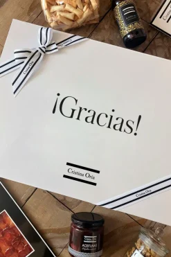 Cristina Oria Packaging Especial|Packaging Especial^Caja Blanca Co Grande "Gracias"