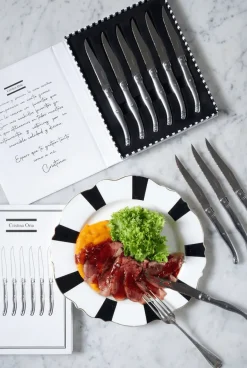 Cristina Oria Cuchillos^Caja De 6 Cuchillos De Carne
