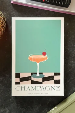 Cristina Oria Piezas Decorativas^Caja Decorativa Con Diseño De Libro De Bebidas