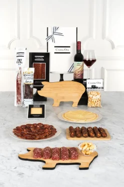 Cristina Oria Cajas Y Bolsas Gourmet|Cajas Y Bolsas Gourmet^Caja Ibéricos & Queso