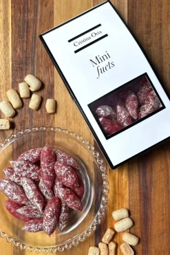 Cristina Oria Sin Gluten|Embutidos Y Quesos^Caja Mini Fuets