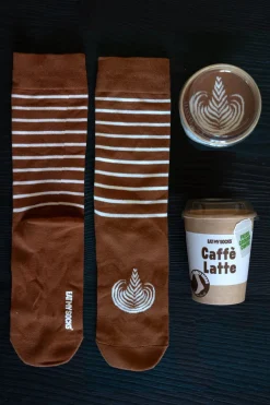 Cristina Oria Calcetines Gourmet^Calcetines Diseño Café