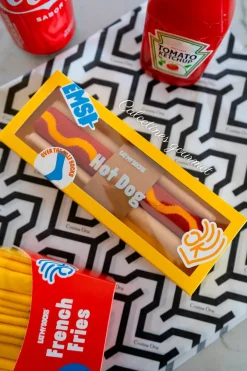 Cristina Oria Calcetines Gourmet^Calcetines Diseño Perrito Caliente