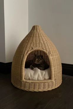 Cristina Oria Accesorios Para Mascotas^Cama para Mascotas de Ratán