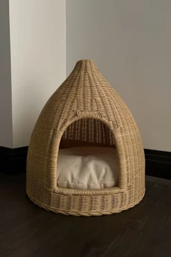 Cristina Oria Accesorios Para Mascotas^Cama para Mascotas de Ratán