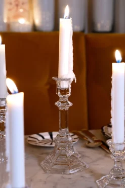 Cristina Oria Candelabros Y Portavelas^Candelabro De Cristal Grande