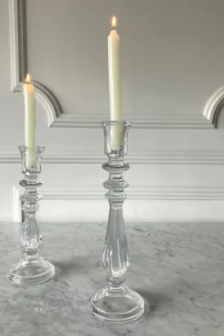 Cristina Oria Candelabros Y Portavelas^Candelabro De Cristal Grande