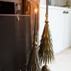 Cristina Oria Piezas Decorativas|Candelabros Y Portavelas^Candelabro De Metal Dorado Con Diseño De Árbol 56 Cm