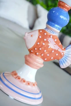 Cristina Oria Candelabros Y Portavelas^Candelabro Pez Naranja