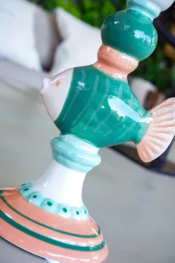 Cristina Oria Candelabros Y Portavelas^Candelabro Pez Verde
